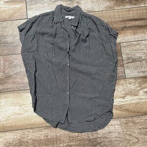 Madewell | Central Shirt in Haden Plain Button Down Shortsleeve